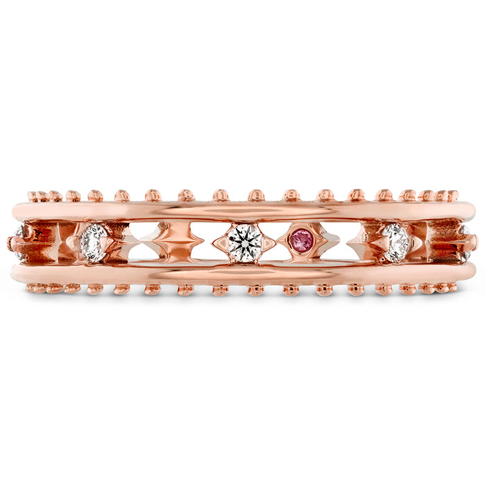 Sloane Picot Floating Diamond Band