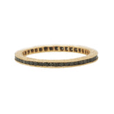 Sethi Couture Stackable Channel Black Diamond Ring