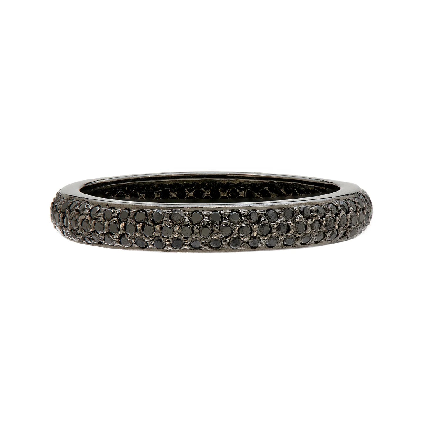Sethi Couture Stackable Tire Black Diamond Ring