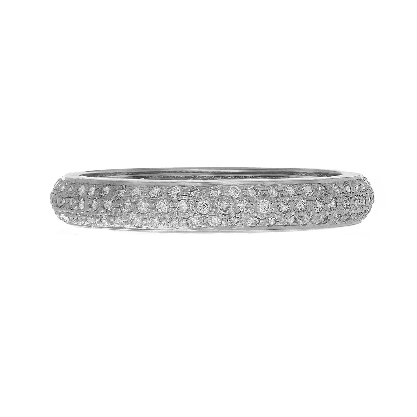 Sethi Couture Stackable Diamond Pave Tire Ring