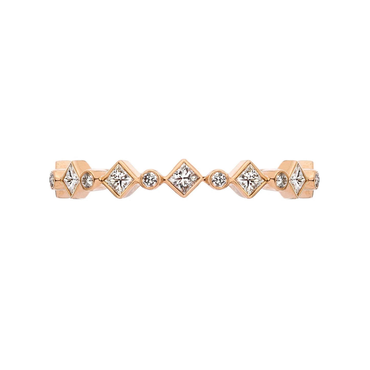 Sethi Couture Stackable Catherine White Diamond Band