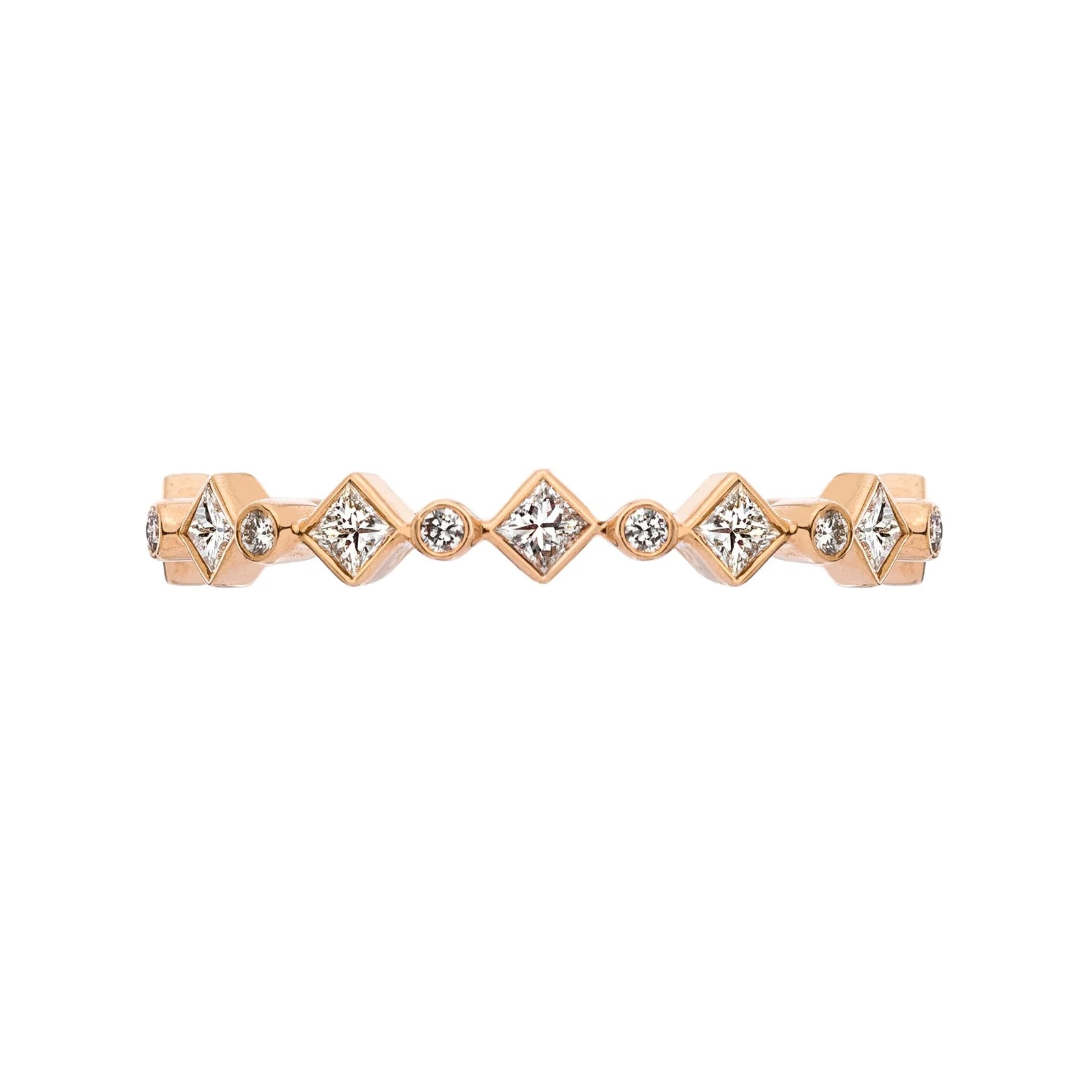 Sethi Couture Stackable Catherine White Diamond Band