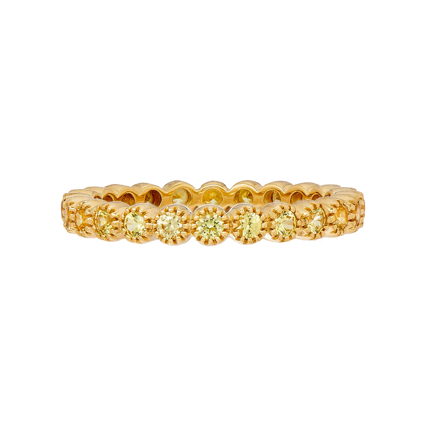 Sethi Couture Stackable Sapphire Bezel Band