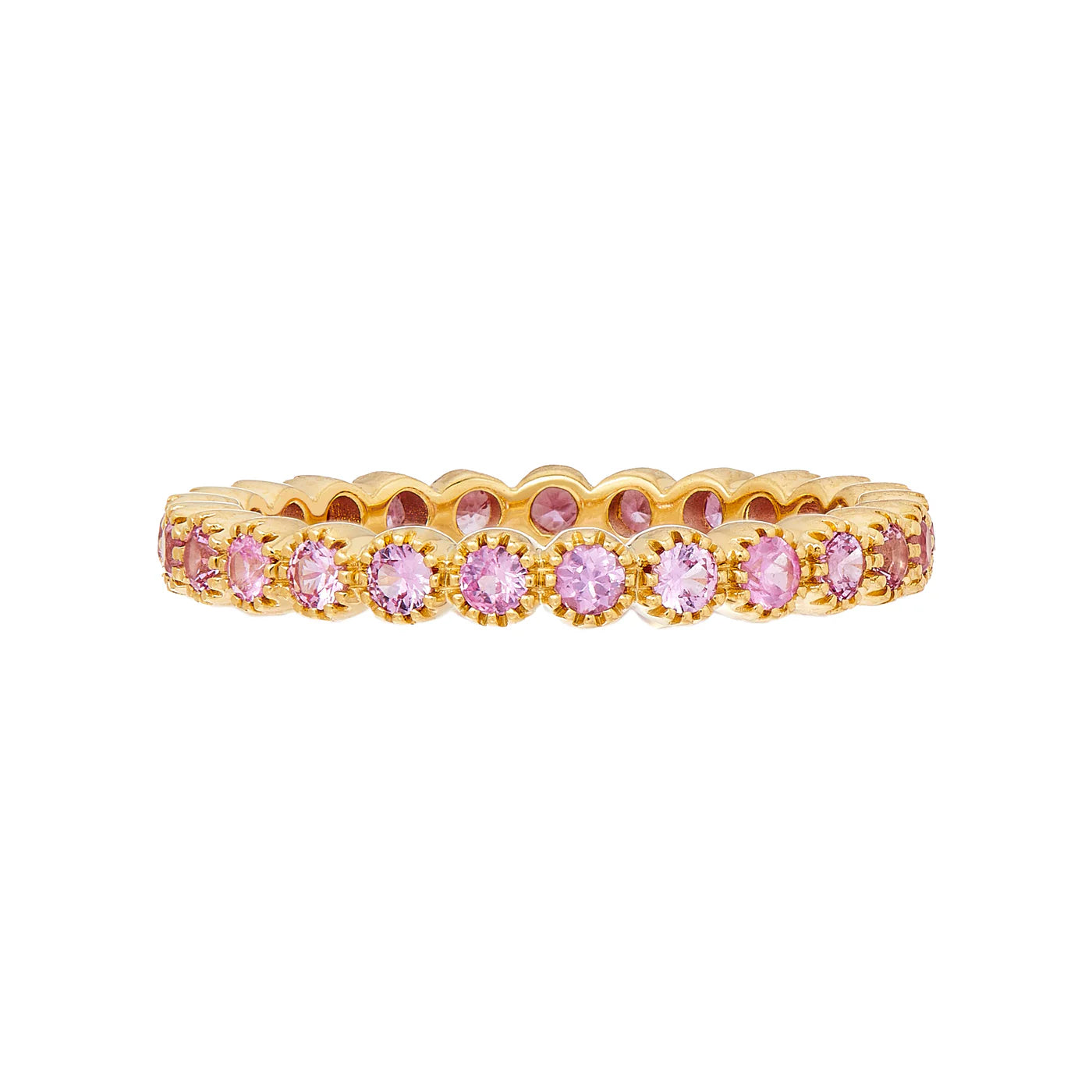 Sethi Couture Stackable Sapphire Bezel Band
