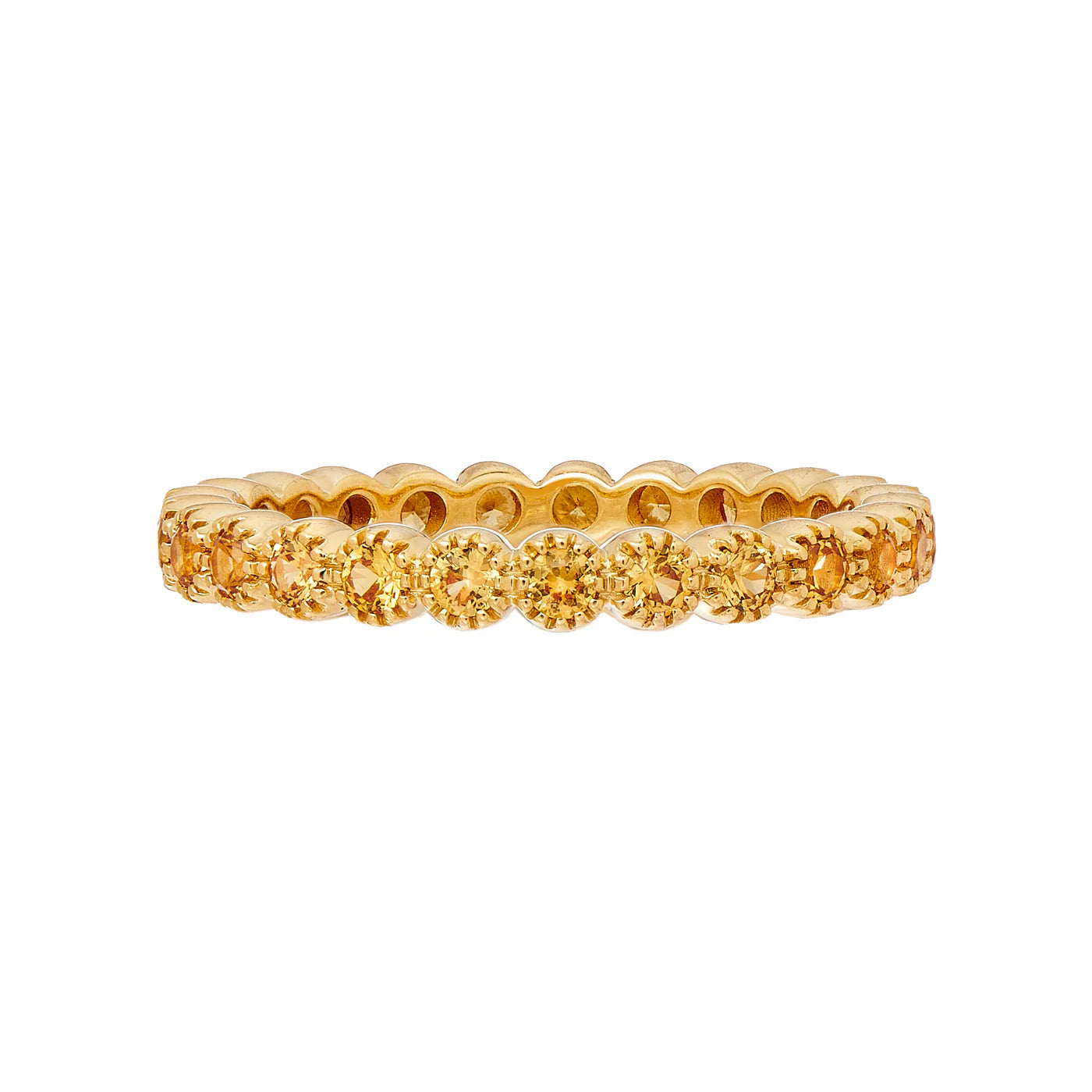 Sethi Couture Stackable Sapphire Bezel Band