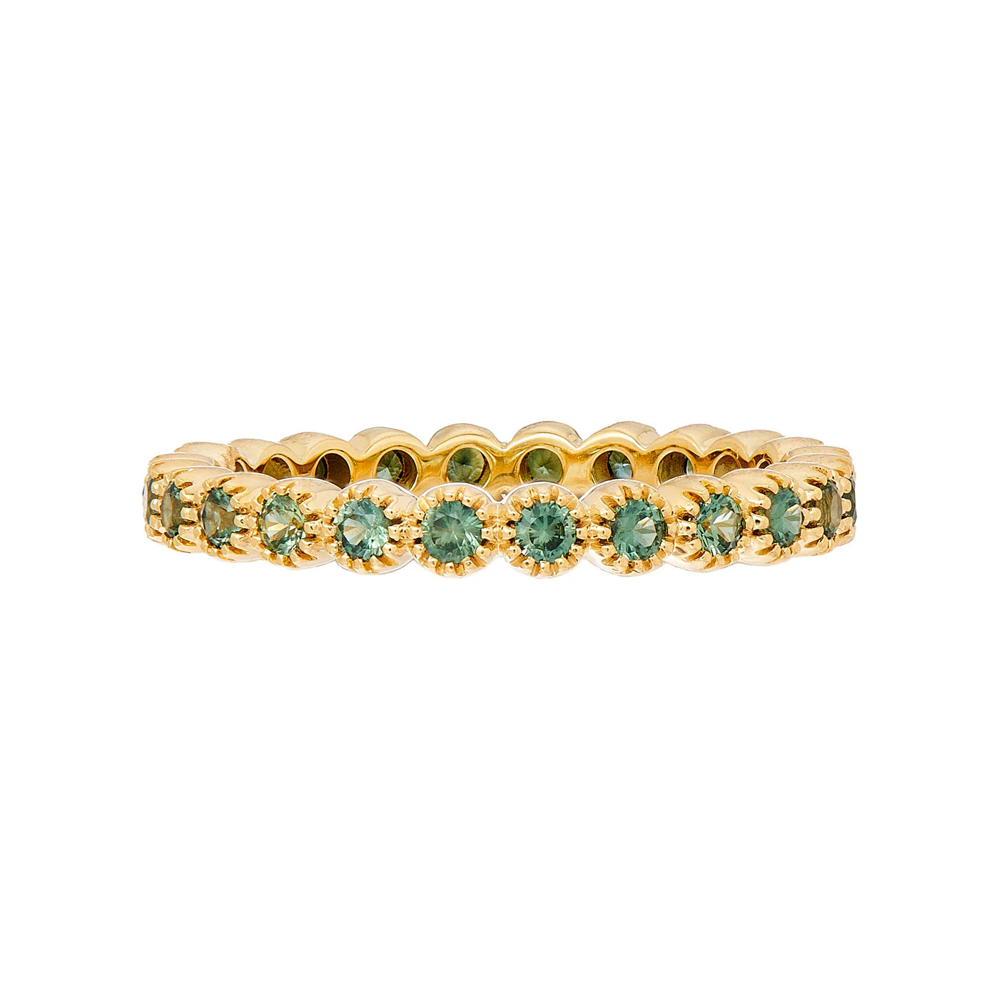 Sethi Couture Stackable Sapphire Bezel Band