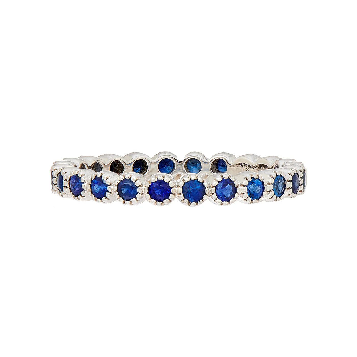 Sethi Couture Stackable Sapphire Bezel Band