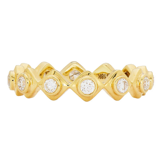Sethi Couture Stackable Gaby White Diamond Band