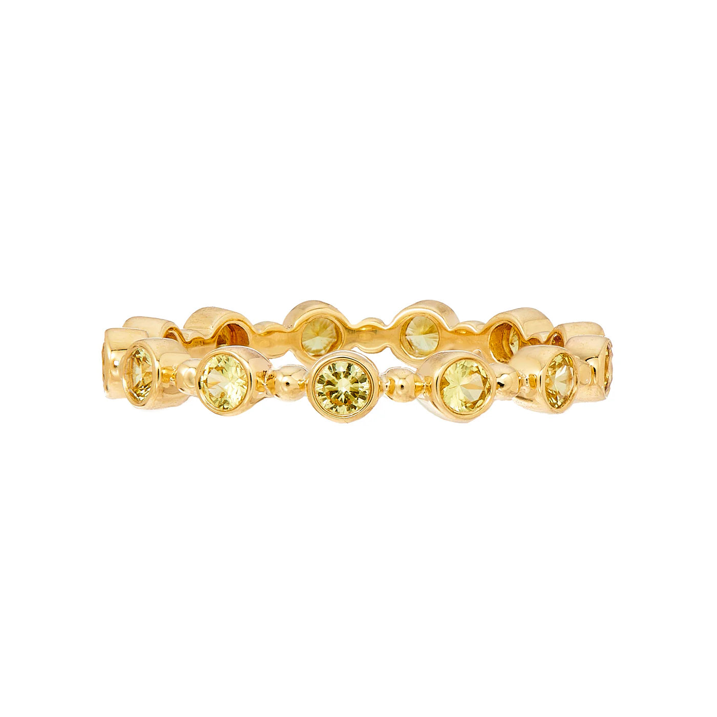Sethi Couture Stackable Petit Bubble Sapphire Band