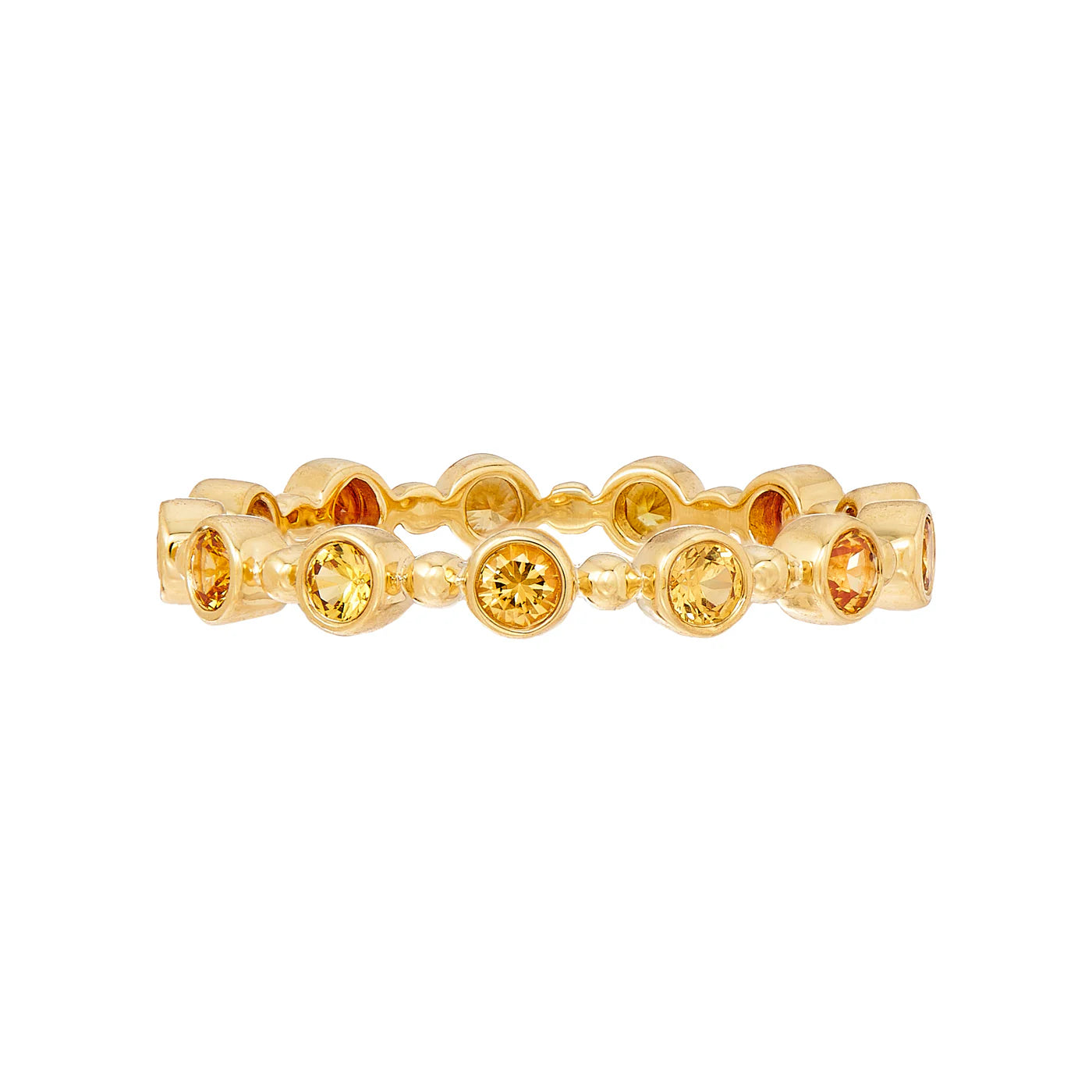 Sethi Couture Stackable Petit Bubble Sapphire Band