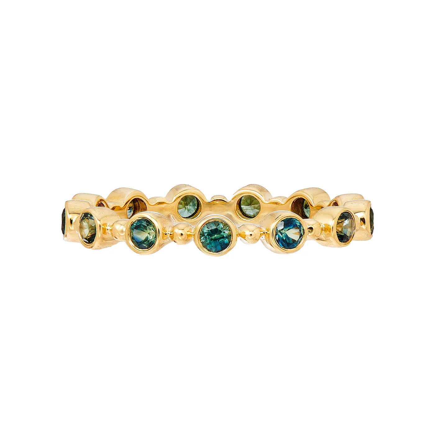 Sethi Couture Stackable Petit Bubble Sapphire Band