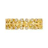 Sethi Couture Stackable Laurel White Diamond Band