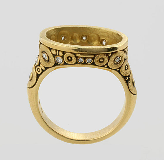 Alex Sepkus Circle Set Large Ring