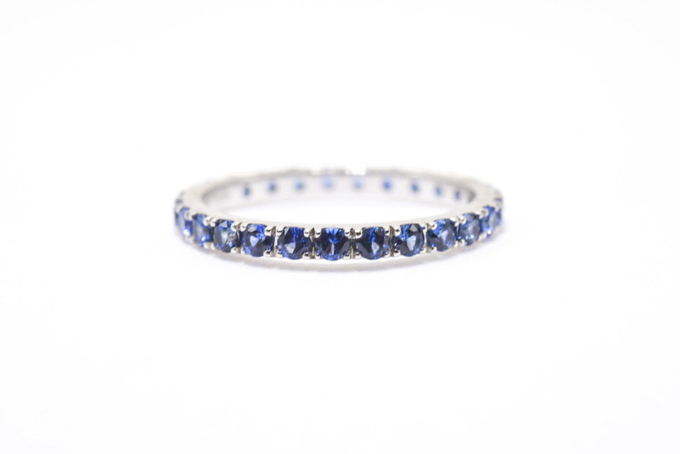 Mariposa Stackable “Kaleidoscope” Colored Sapphire Bands