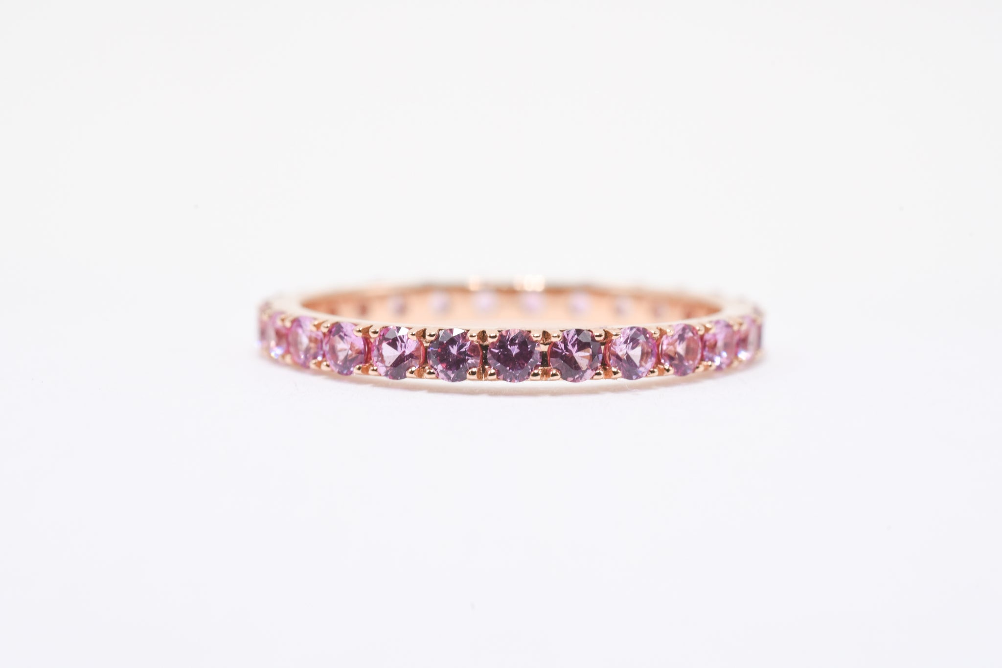Mariposa Stackable “Kaleidoscope” Colored Sapphire Bands