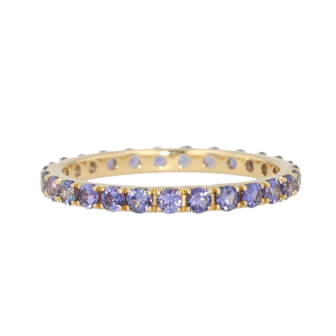 Mariposa Stackable “Kaleidoscope” Colored Sapphire Bands