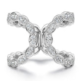 Lorelei Floral Open Ring