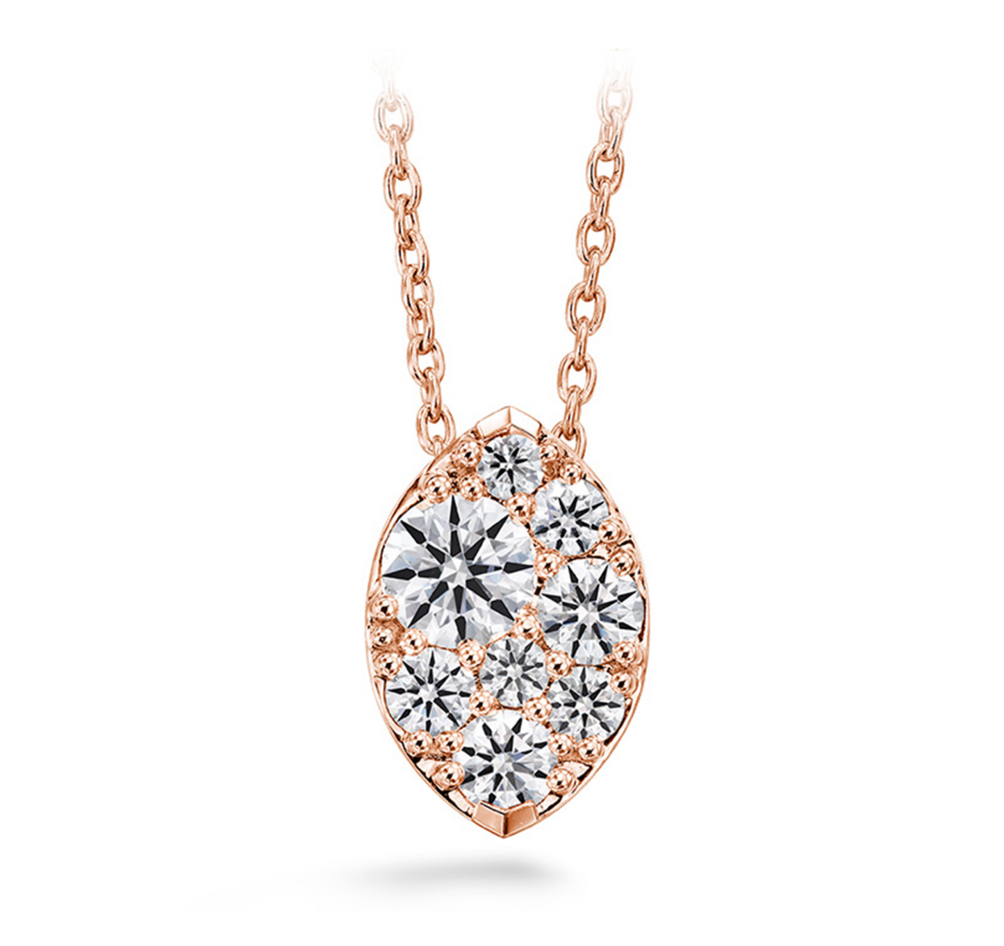 Tessa Diamond Navette Pendant