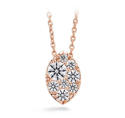 Tessa Diamond Navette Pendant