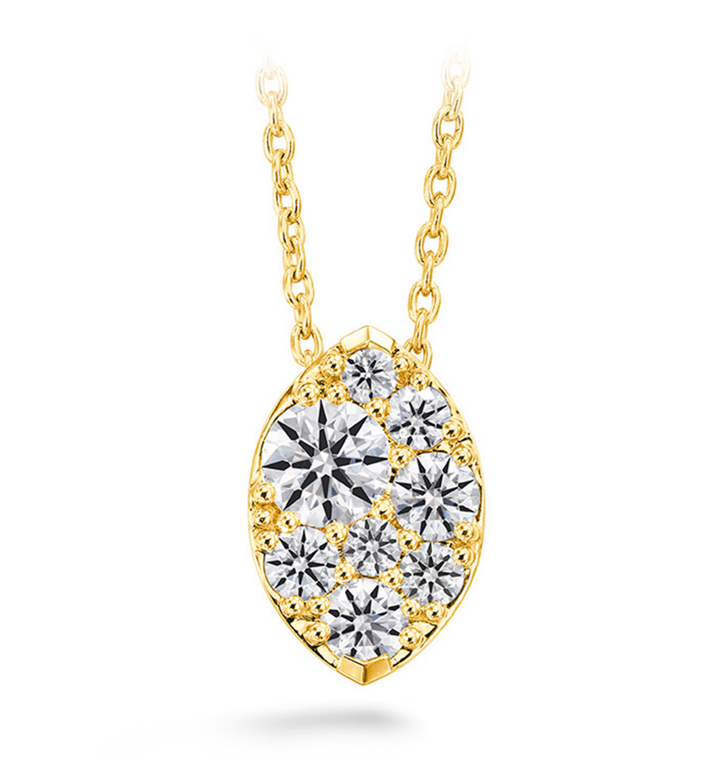 Tessa Diamond Navette Pendant