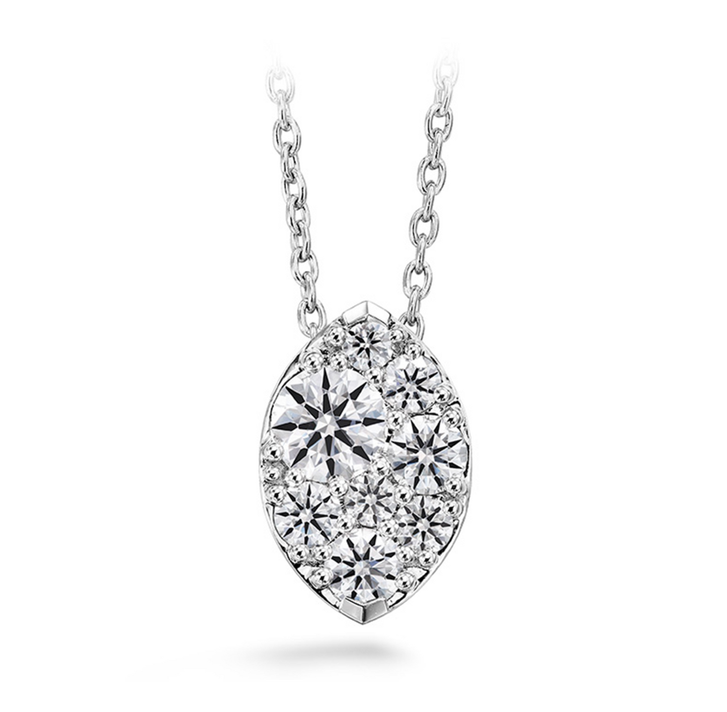 Tessa Diamond Navette Pendant