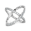 Lorelei Diamond Criss Cross Ring