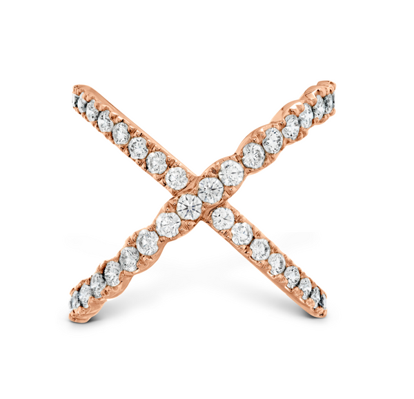 Lorelei Diamond Criss Cross Ring