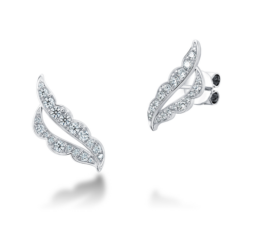 Lorelei Ribbon Ear Climbers