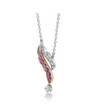 Lorelei Ribbon Ruby Pendant