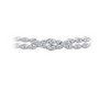 Lorelei Floral Diamond Double Twist Bangle