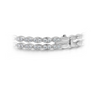 Lorelei Floral Diamond Double Twist Bangle