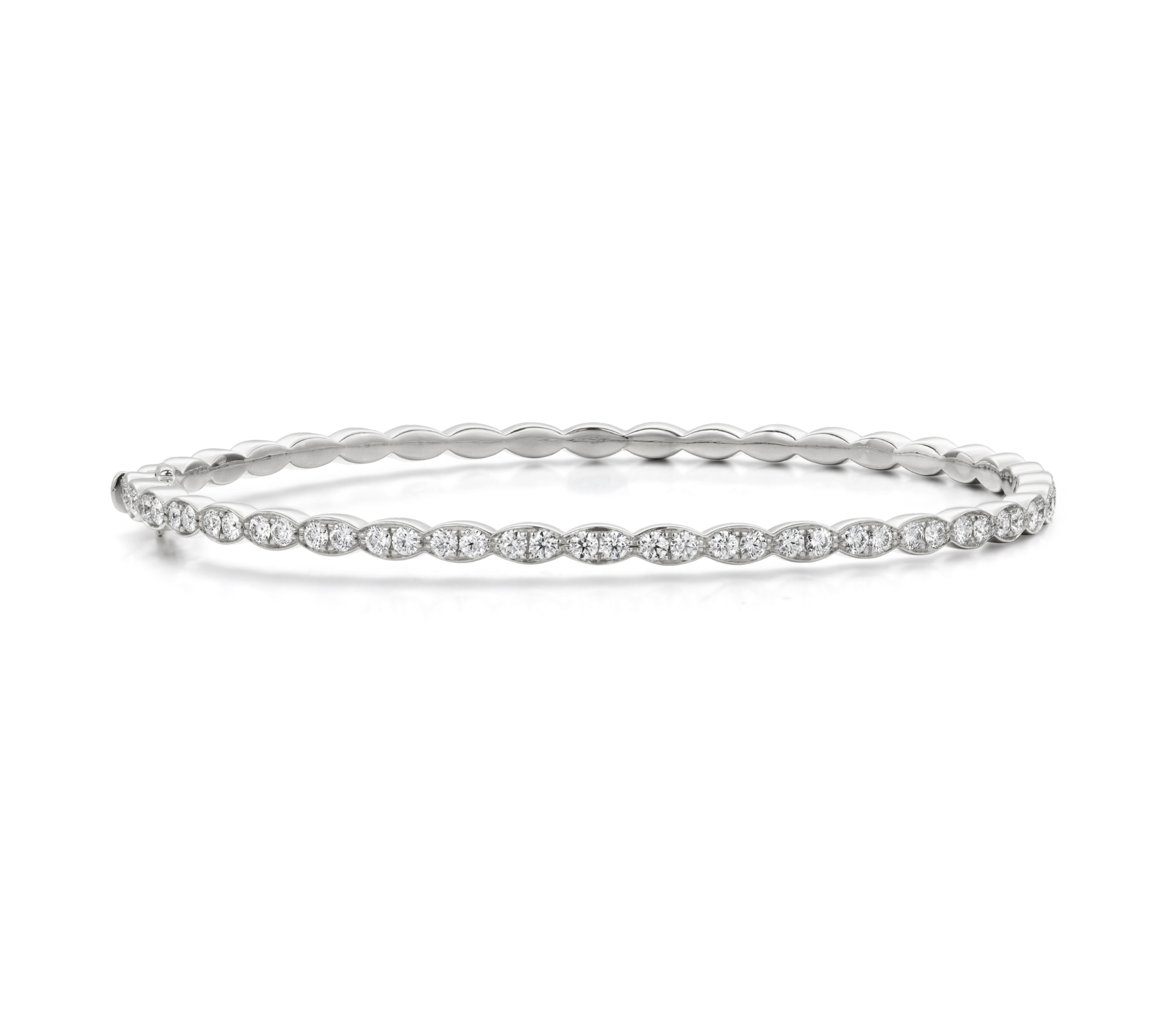 Lorelei Floral Diamond Bangle