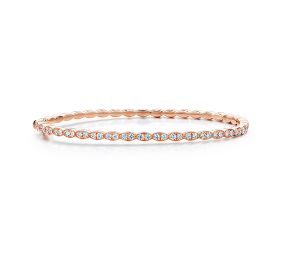 Lorelei Floral Diamond Bangle