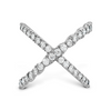 Lorelei Diamond Criss Cross Ring