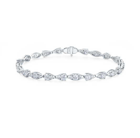 Aerial Dewdrop Line Bracelet (medium)