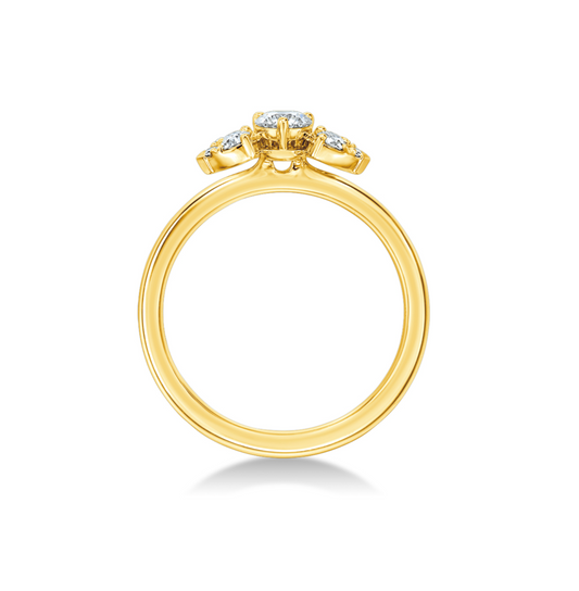 Aerial Petite Sunburst Ring