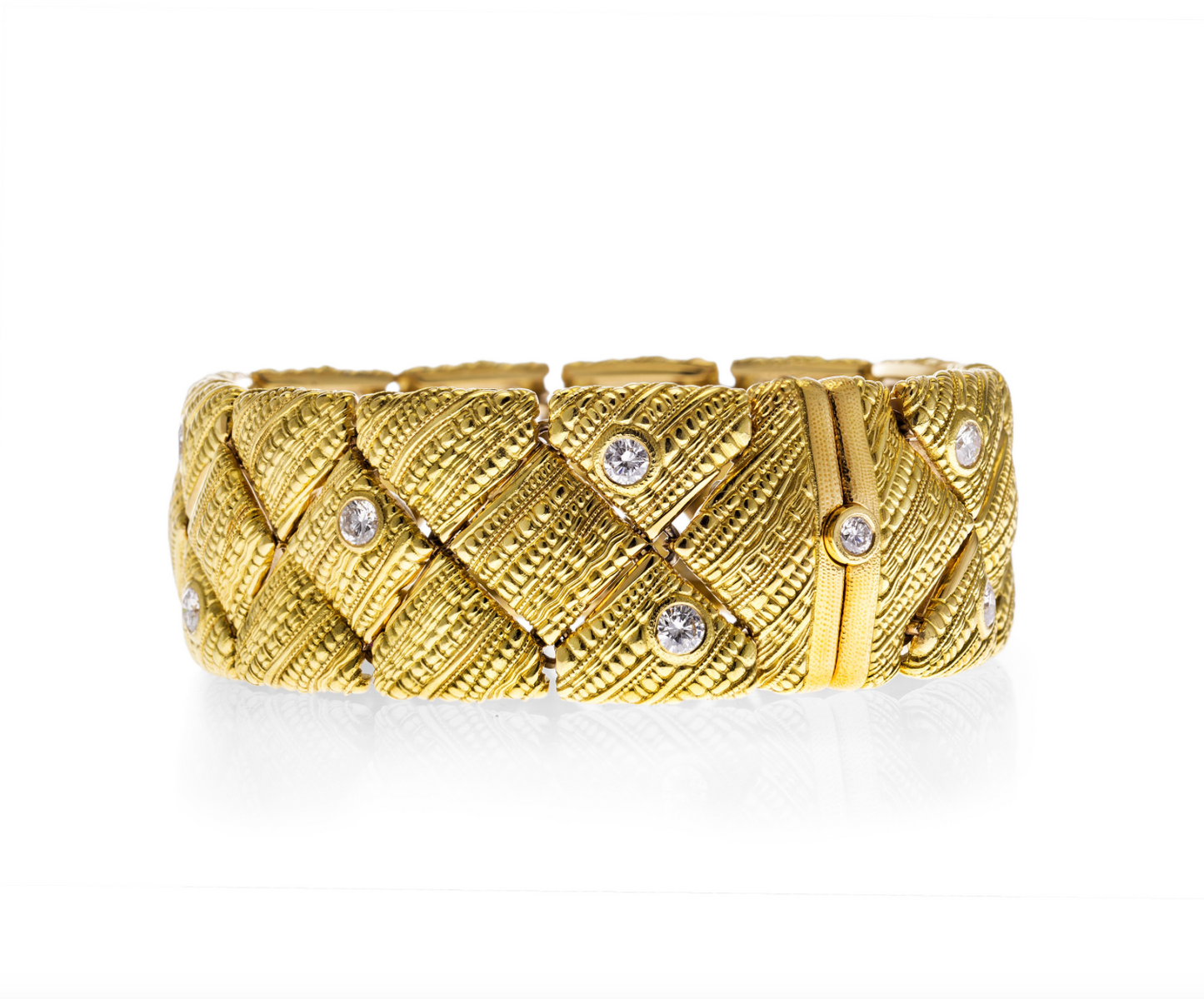Alex Sepkus Crinkled Silk Flexible Bracelet - B-8D