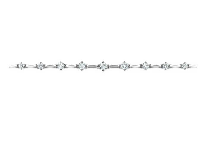 Cadence 0.64- 1.24ctw Diamond Bolo Bracelet in 18k