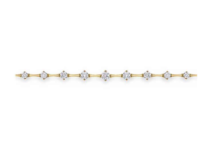 Cadence 0.64- 1.24ctw Diamond Bolo Bracelet in 18k