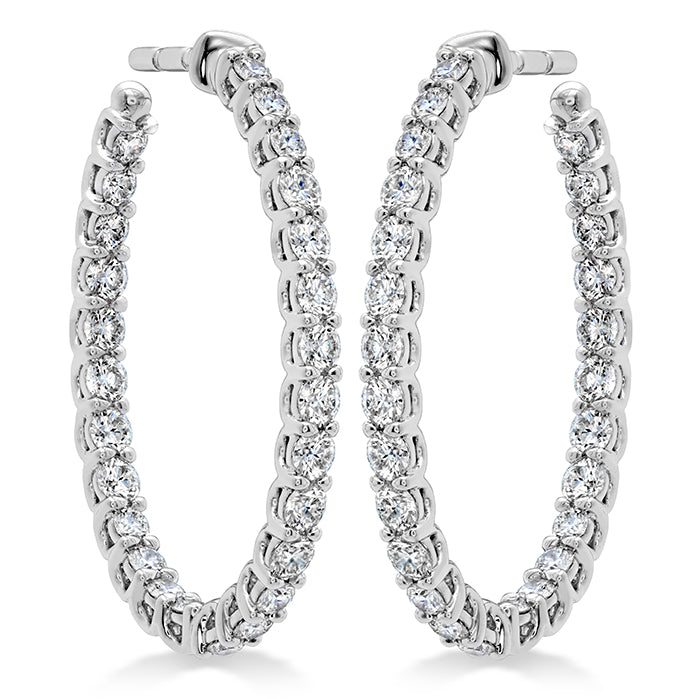 Signature Oval Hoop - Medium