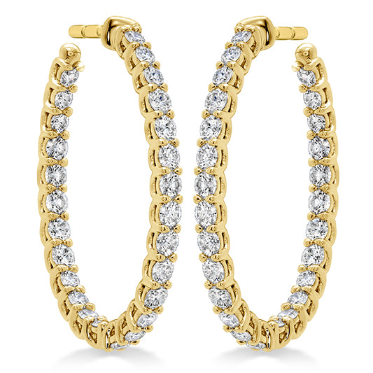 Signature Oval Hoop - Medium