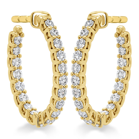 Signature Oval Hoop - Small