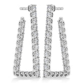 Signature Open Triangle Hoop - Medium