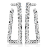 Signature Open Triangle Hoop - Small