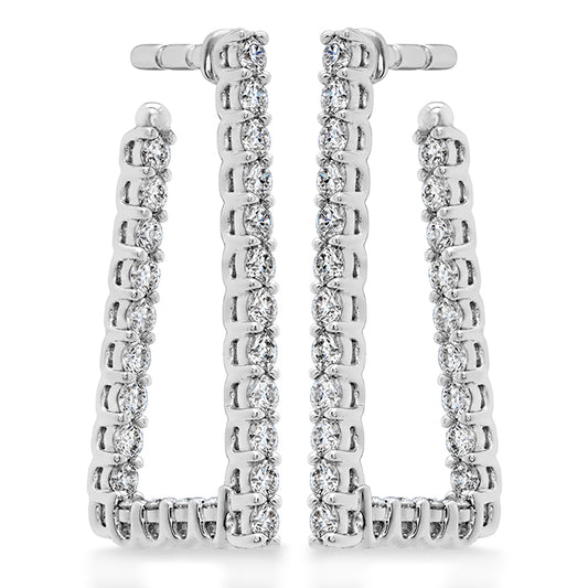 Signature Open Triangle Hoop - Small