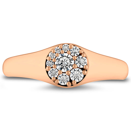 Tessa Circle Signet Ring