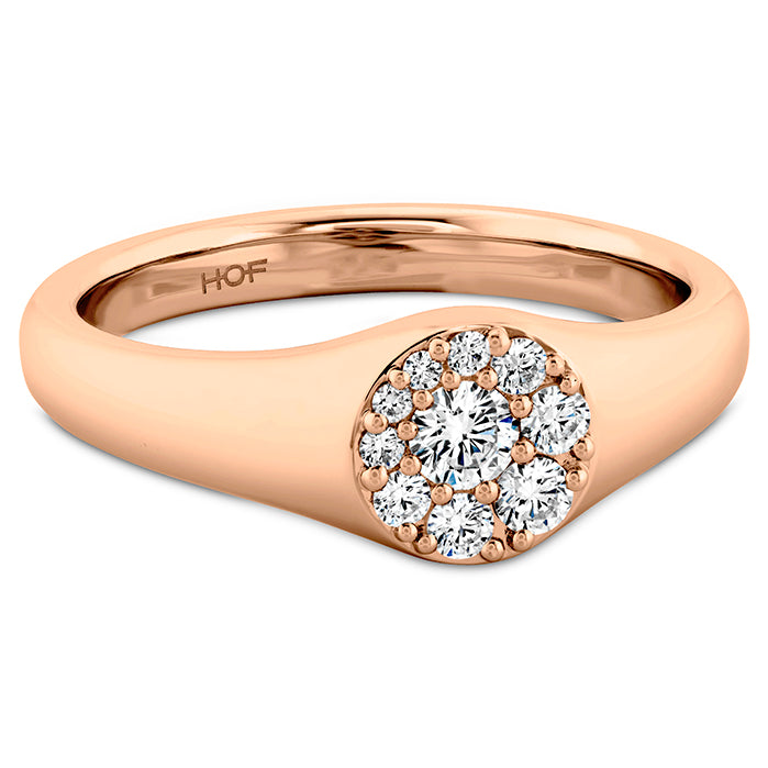 Tessa Circle Signet Ring