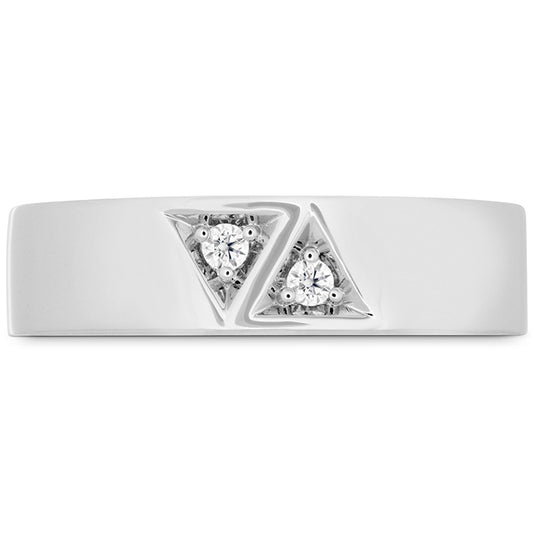 Triplicity Triangle Double Diam Band 6mm