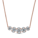 Ellipse Diamond Necklace