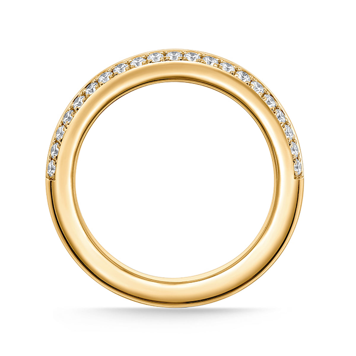 Barre Pave Diamond Band